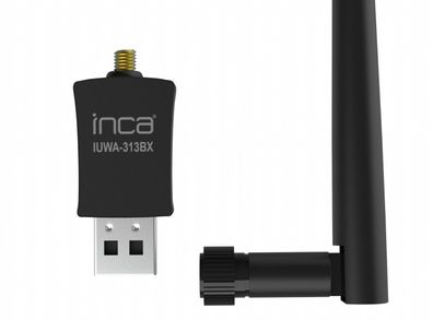 Inca IUWA-300X 300 MBPS 11N External 5DPI Antenne Drahtloser Adapter Wlan