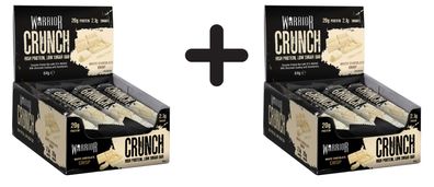 2 x Crunch Bar, White Chocolate Crisp - 12 bars