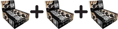 3 x Raw Protein Flapjack, Cookies & Cream - 12 bars