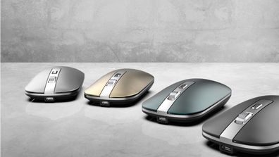 Inca Bluetooth & kabellose 2,4G kabellose optische Maus wiederaufladbare 800-1200-...