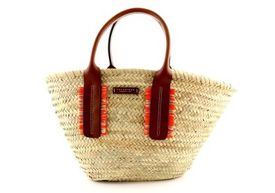 The Bridge Clara Tote Bag M Marrone/ Oro