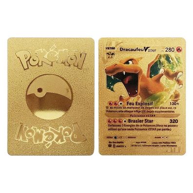 55 Stück VMAX Gold-Metallic Deutsche Pokémon Karten - Spiel & Spaß in Sammelbox