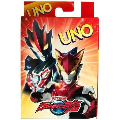 Ultraman UNO Spiel & Sammel Karten - Spezial Edition Tsuburaya Spielkarten von Mattel