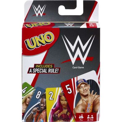 WWE UNO Spiel & Sammel Karten - World Wrestling Entertainment Spielkarten von Mattel
