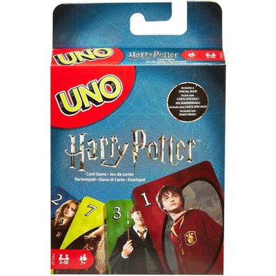Harry Potter UNO Spiel & Sammel Karten - Warner Bros. HP Spielkarten von Mattel
