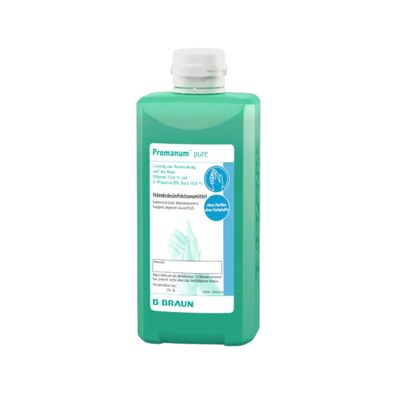 B. Braun Promanum® pure Händedesinfektionsmittel 1 Liter| Packung (1 l)