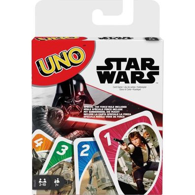 Star Wars UNO Spiel & Sammel Karten - Gesellschaftsspiele Kartenspiele von Mattel
