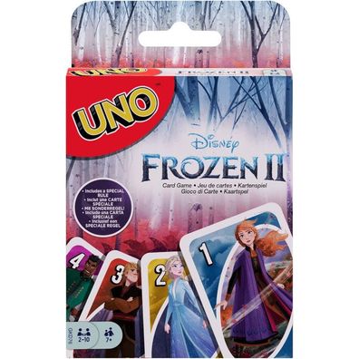 Frozen Disney UNO Spiel & Sammel Karten - Gesellschaftsspiele Kartenspiele von Mattel
