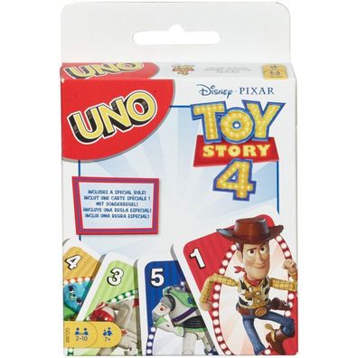 Toy Story 4 UNO Spiel & Sammel Karten - Gesellschaftsspiele Kartenspiele von Mattel
