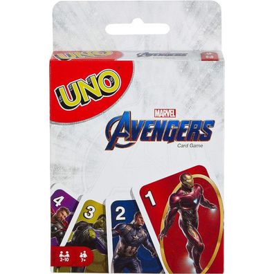 Avengers UNO Spiel & Sammel Karten - Gesellschaftsspiele Kartenspiele von Mattel