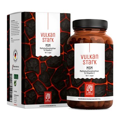 MSM Komplex mit Vitamin C - Vulkanstark - Naturtreu®