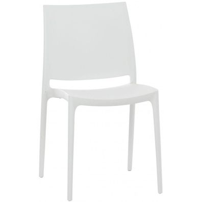 Stuhl MAYA (Farbe: weiß)