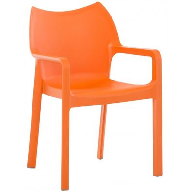Stuhl DIVA (Farbe: orange)