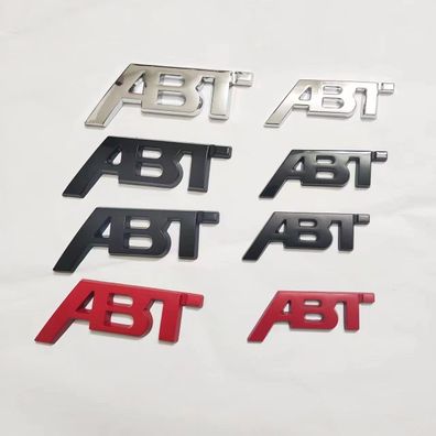 ABT Car Aufkleber Badges Auto Trunk Decals Emblem Logo Aufkleber Metal ABT Grill