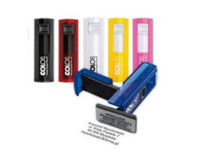 COLOP Pocket Plus 20 Taschenstempel mit individueller Textplatte/ Logo