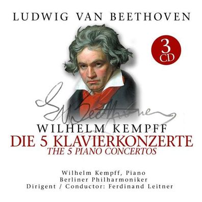 Ludwig van Beethoven (1770-1827): Beethoven:5 Klavierkonzerte-5 Klavierkonzerte - ...