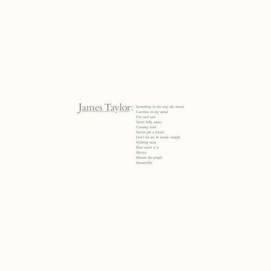 James Taylors Greatest Hits (2019 Remaster) (180g) - Warner - (Vinyl / Pop (Vinyl))