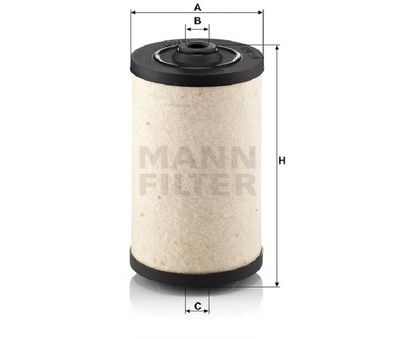 MANN-Filter Sekundärluftfilter BFU 900 X