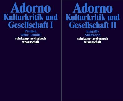 Gesammelte Schriften in 20 B?nden, Theodor W. Adorno