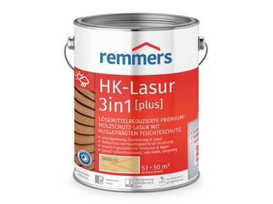 Remmers HK Lasur 3in1 (plus] 5 Liter Holzlasur Holzschutz vom Fachhändler