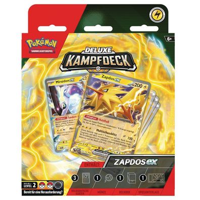 Zapdos | Deluxe Kampf-Deck | Pokemon | Sammel-Karten deutsch
