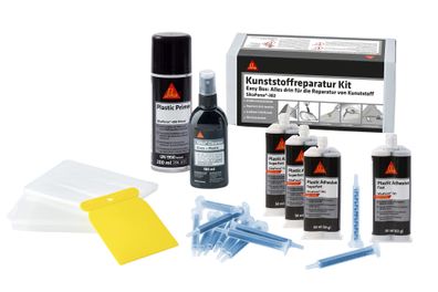 Sika Kunststoffreparatur Kit Force-302 + 301 + Primer