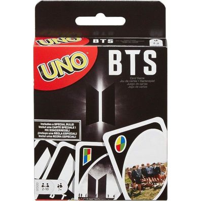BTS UNO Spiel & Sammel Karten - Universal Music Group Boygroup Spielkarten von Mattel