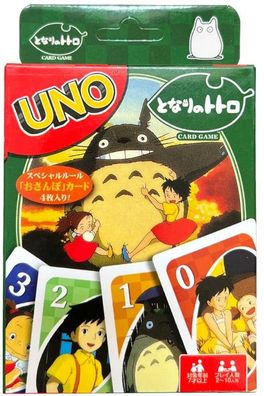 Mein Nachbar Totoro UNO Spiel & Sammel Karten - Anime Spielkarten von Mattel