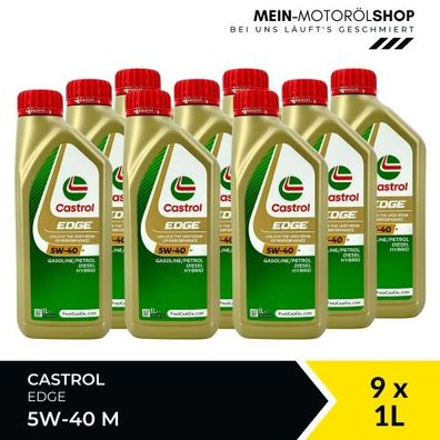 Castrol Edge 5W-40 M 9x1 Liter