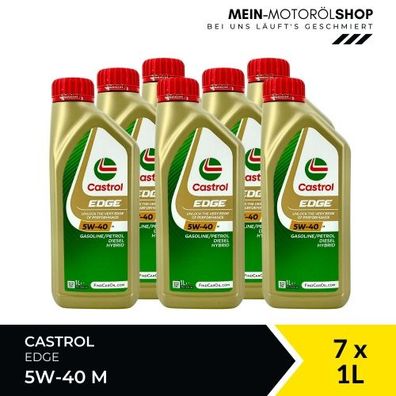 Castrol Edge 5W-40 M 7x1 Liter