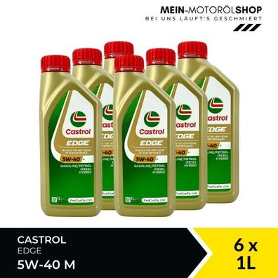 Castrol Edge 5W-40 M 6x1 Liter