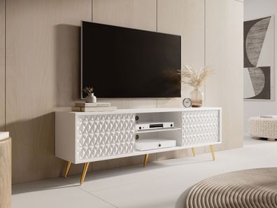 TV-Lowboard Porto 135 Tisch TV Schrank Modern Design Wohnzimmer M24