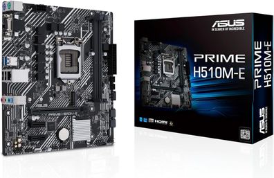 ASUS Prime H510M-E Mainboard Sockel Intel LGA 1200 (micro-ATX, PCIe 4.0, 32 Gbit/ s )