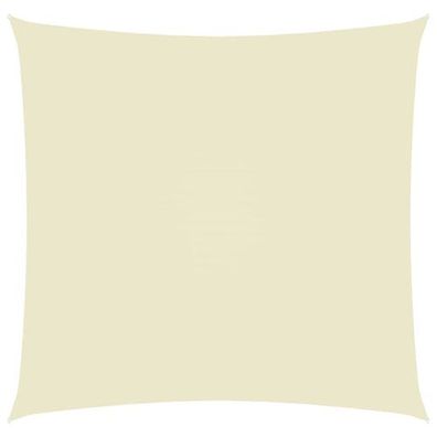 Sonnensegel Oxford-Gewebe Quadratisch 4,5X4,5 M Creme 4.5 x 4.5 m