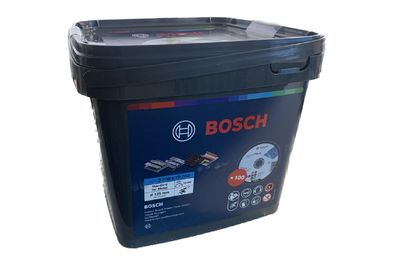 Bosch 100x Trennscheibe Standart für Metall 125mm im Eimer