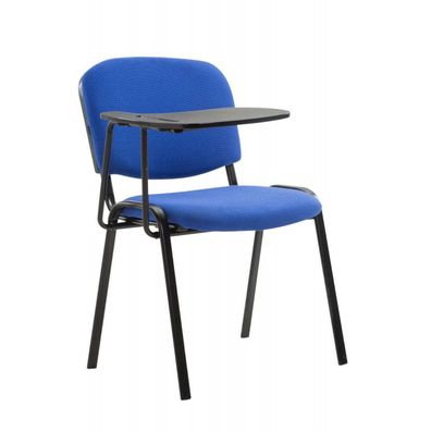Stuhl Ken mit Klapptisch Stoff (Farbe: blau)