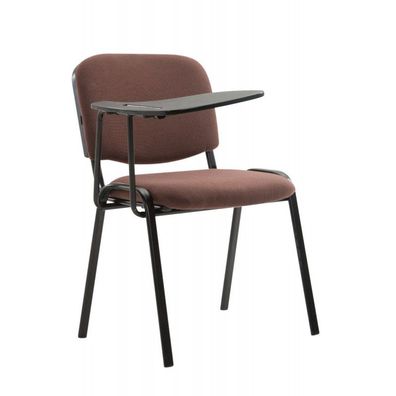 Stuhl Ken mit Klapptisch Stoff (Farbe: braun)