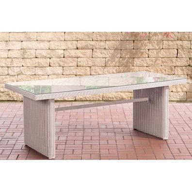 Tisch Fontana XL (Farbe: perlweiß)