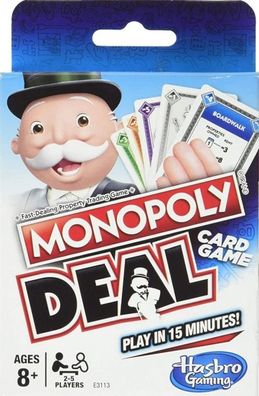 Hasbro Monopoly Deal UNO Spiel Karten - Gesellschaftsspiele Kartenspiele von Mattel