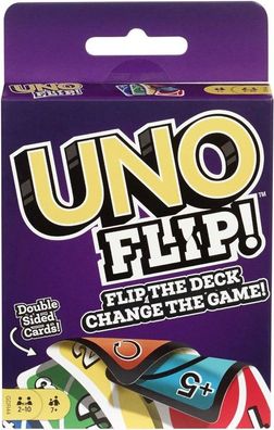 Flip UNO Sammel & Spiel Karten - All Wild Gesellschaftsspiele Kartenspiele von Mattel