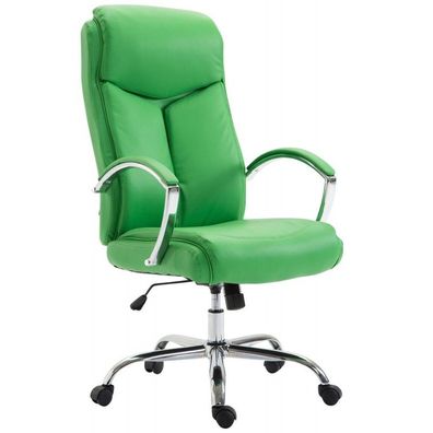 Bürostuhl Vaud Kunstleder (Farbe: grün)