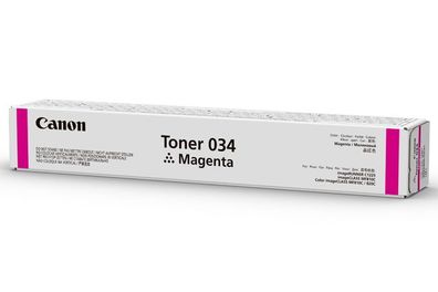 Canon Toner 034 Magenta (ca. 7.300 Seiten)