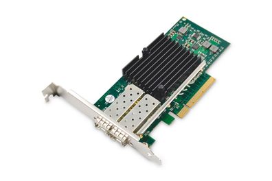 Digitus 2-port SFP+ 10G PCI Expresskarte flache Halterung
