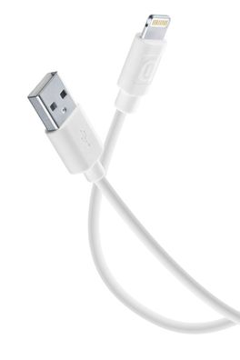 Cellularline Power Data Cable 1,2 m USB-A/ Lightning White