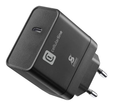 Cellularline USB Typ-C Super Fast Travel Charger 45W Black