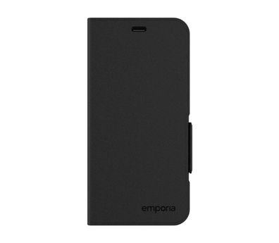 emporia SMART.5 mini - BOOK-Cover Leder Black