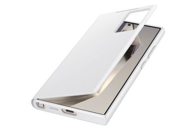 Samsung Smart View Wallet Case für Galaxy S24 Ultra, White