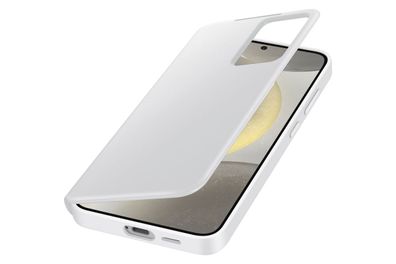 Samsung Smart View Wallet Case für Galaxy S24 + , White