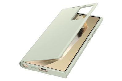 Samsung Smart View Wallet Case Galaxy S24 Ultra, Light Green