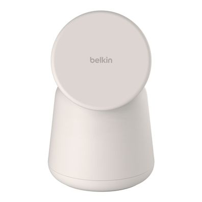 Belkin BOOST CHARGE PRO 2in1 Ladedock mit MagSafe, 15W, sand